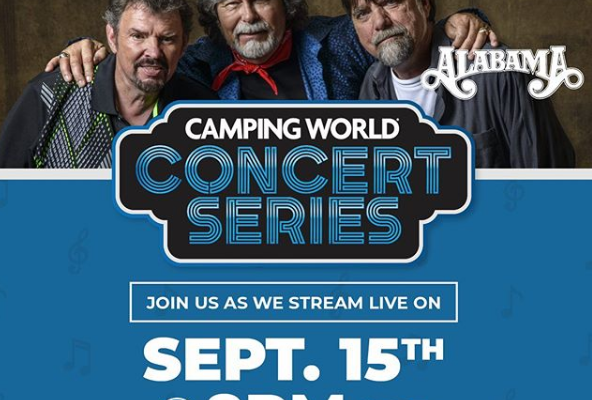 Alabama To Perform Free Online Concert Tonight