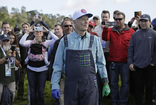 BILLY MURRAY DOWNS A FAN’S TEQUILA SHOT AT THE PEBBLE BEACH PRO-AM