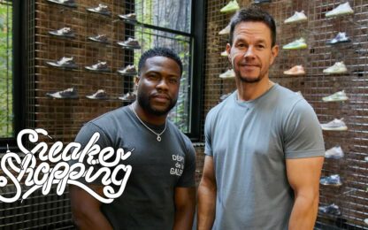 Join Mark Wahlberg And Kevin Hart Sneaker Shopping