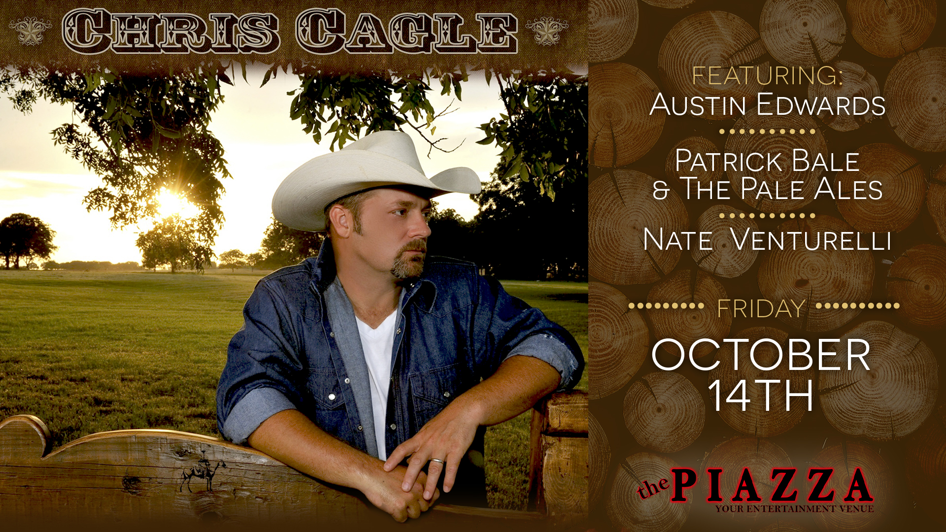 <h1 class="tribe-events-single-event-title">Chris Cagle at the PIAZZA</h1>