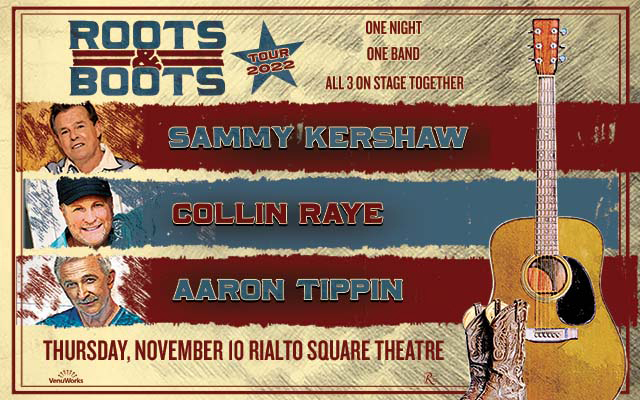 <h1 class="tribe-events-single-event-title">Roots & Boots: Sammy Kershaw, Aaron Tippin, and Collin Raye</h1>
