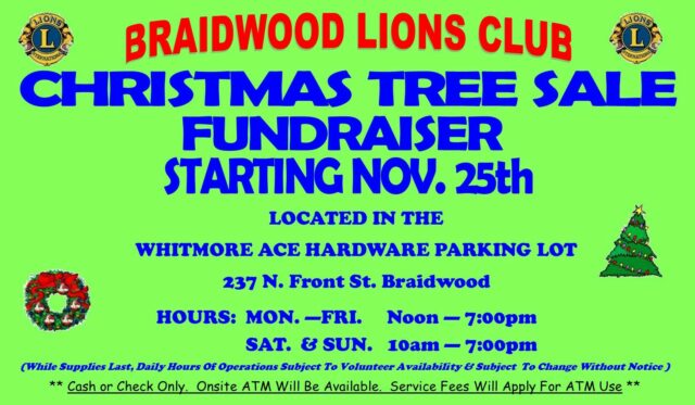 <h1 class="tribe-events-single-event-title">Braidwood Lions Club’s Annual Christmas Tree Sale Fundraiser</h1>