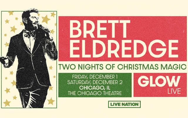 Brett Eldridge’s Glow Live tour is back on for this Holiday season.