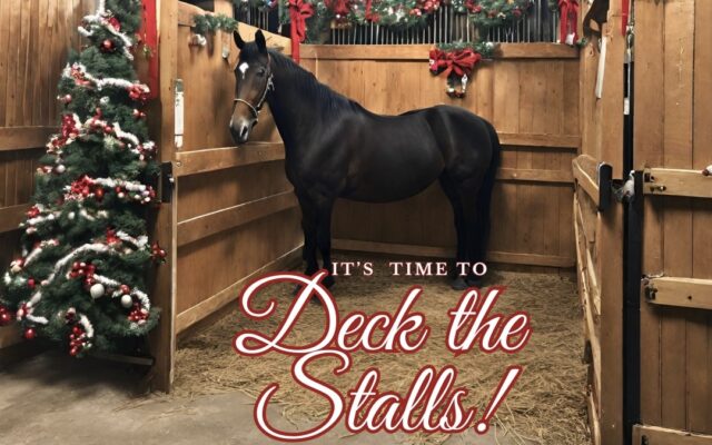 Deck the Stalls at Holistic Riding Equestrian Therapy!