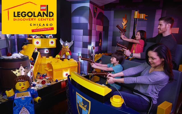 Win a Family 4-pack of passes to the Legoland Discovery Center!