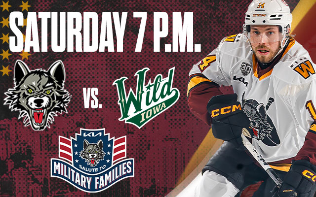 Chicago Wolves Regular Season Finale Games This Saturday and Sunday